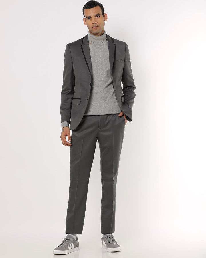 Regal Textured Grey Suit