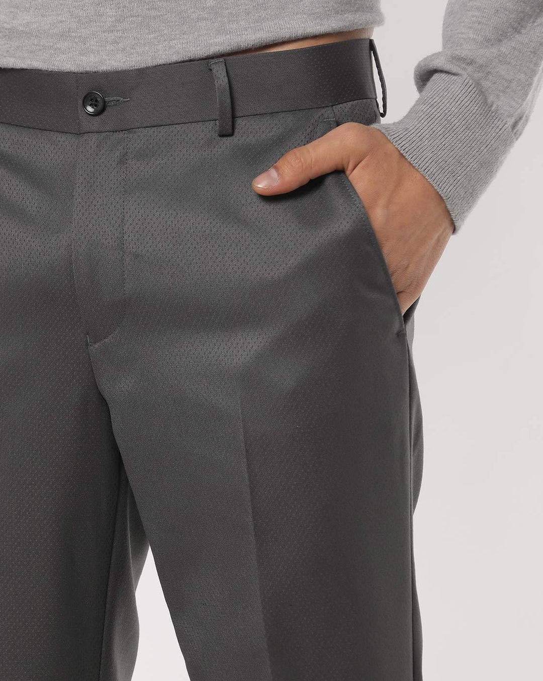 Regal Textured Grey Suit