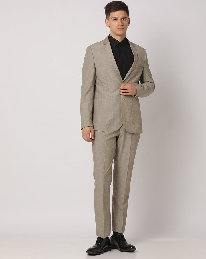Cream Luxe Suit
