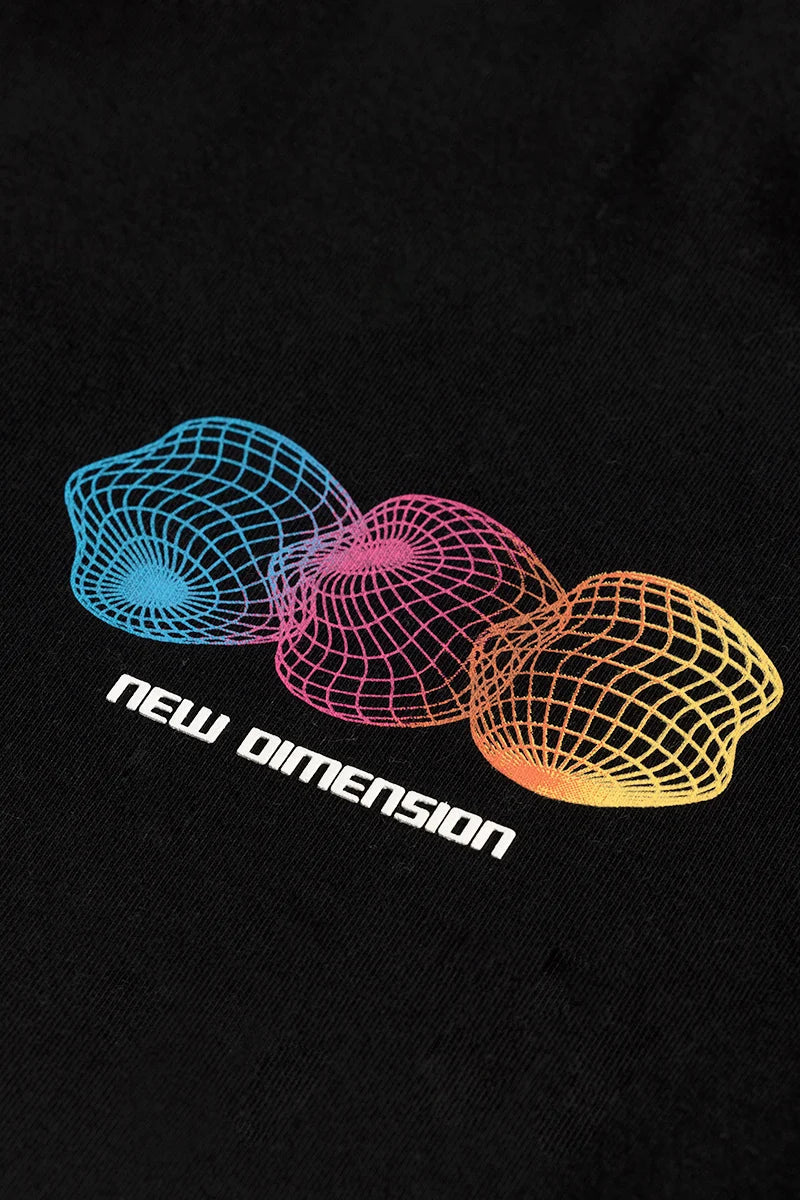 Black FusionGraphic T-Shirt