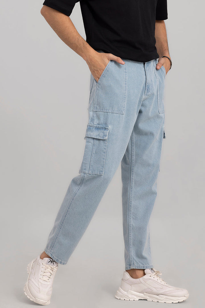 Icy Stream Baggy Jeans