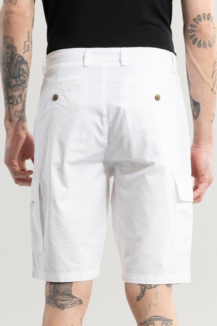 Clean Slate White Shorts