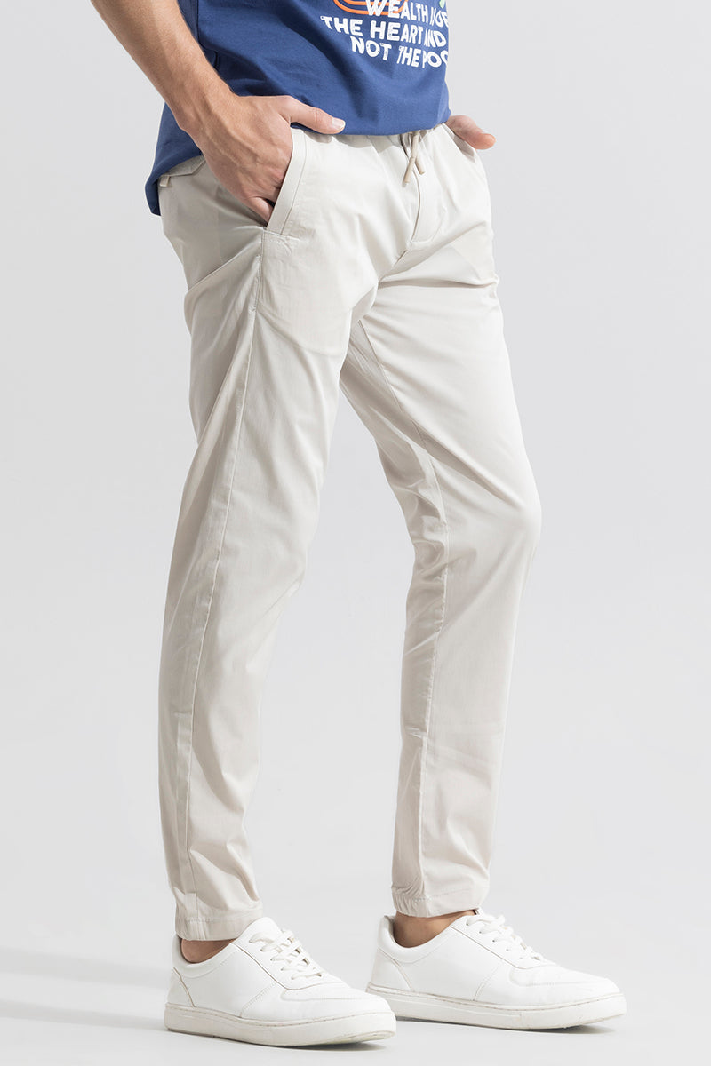 Voyager Anchor Off-White Joggers