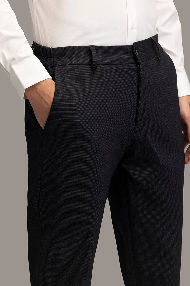 Sophisticated Navy Suit Trousers