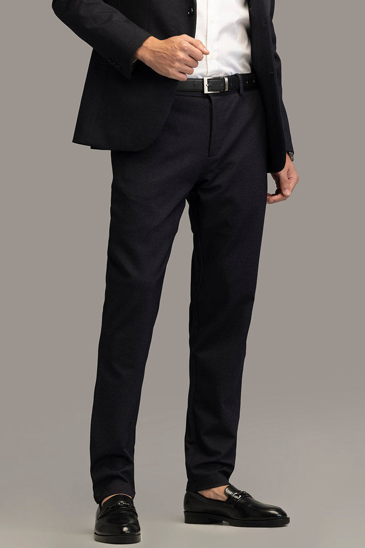 Sophisticated Navy Suit Trousers