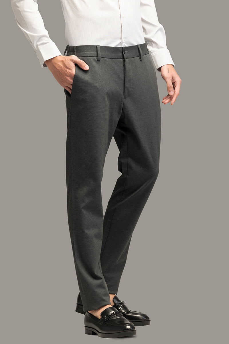 Timeless Steel Grey Suit Trousers