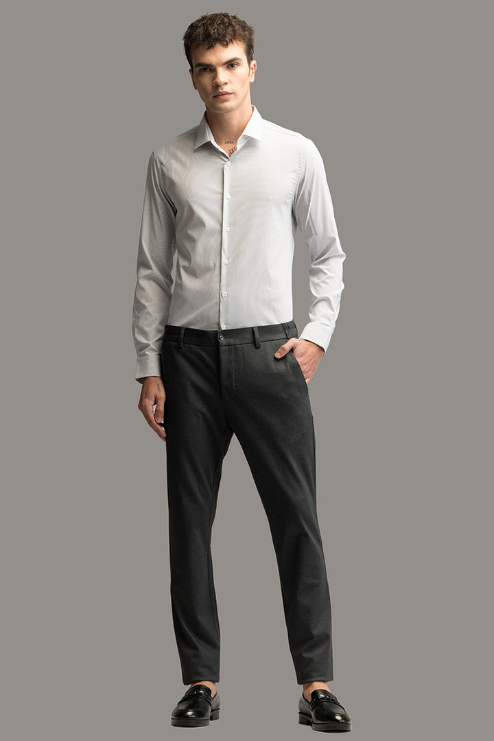 Timeless Steel Grey Suit Trousers