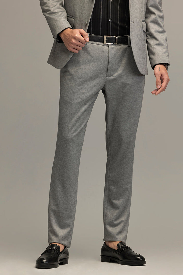 Lunar Elegance Grey Trousers