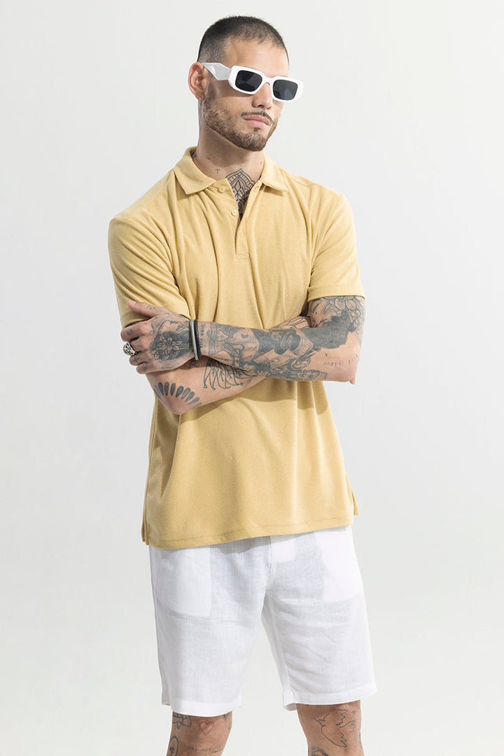 Yellow Radiance Polo T-Shirt