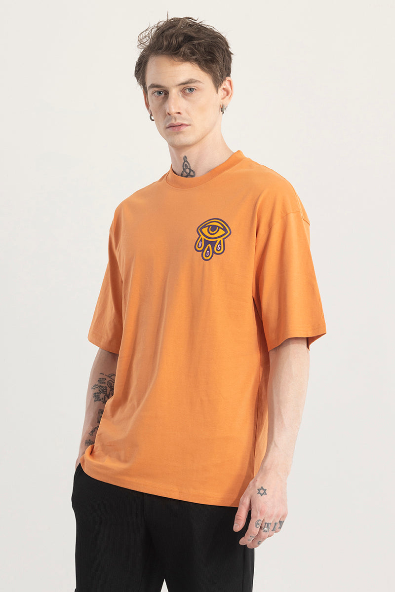 Classic Graphic Orange T-Shirt