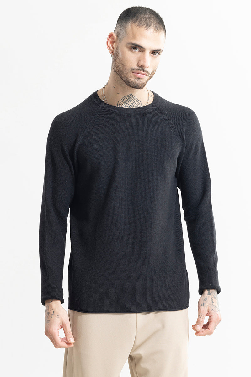 Stylish Black Sweater