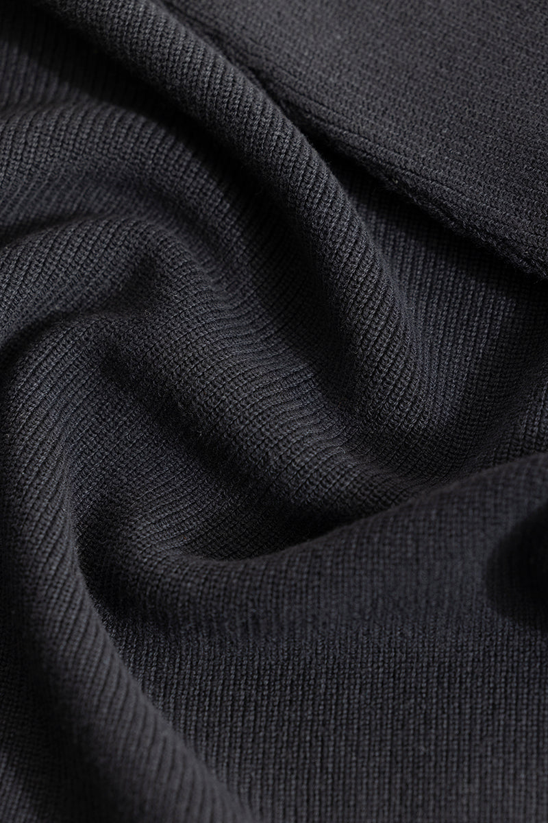 Stylish Black Sweater