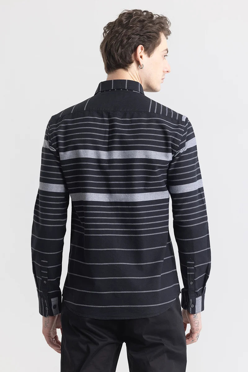 Premium Black Stripe Shirt