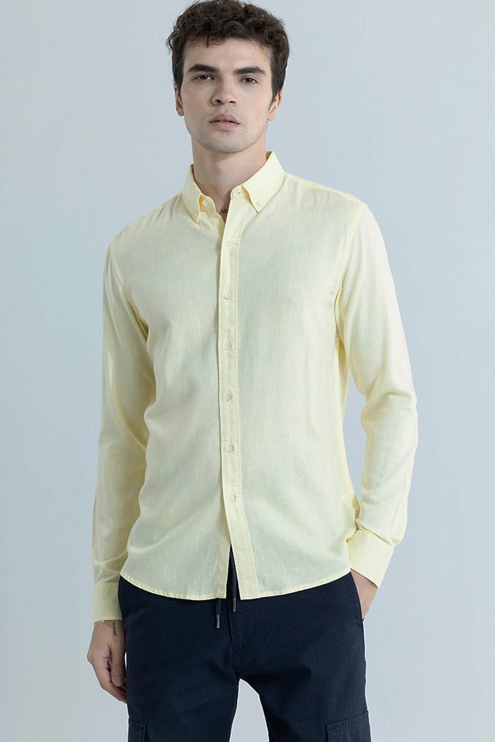 Sophisticated Light Yellow Shirt