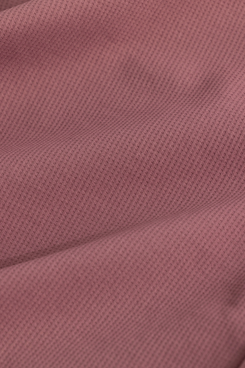 Versatile Pink Plain Shirt