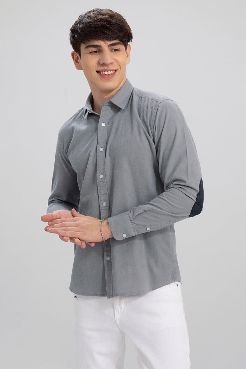 Iconic Grey Corduroy Shirt