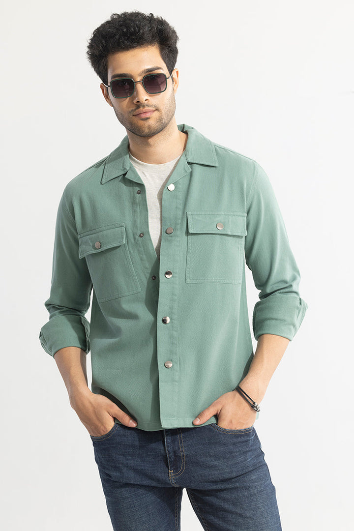 SnapFlex Green Shirt