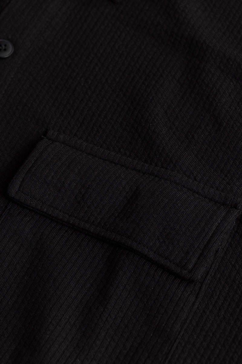 Timeless TwinFlap Black Shirt