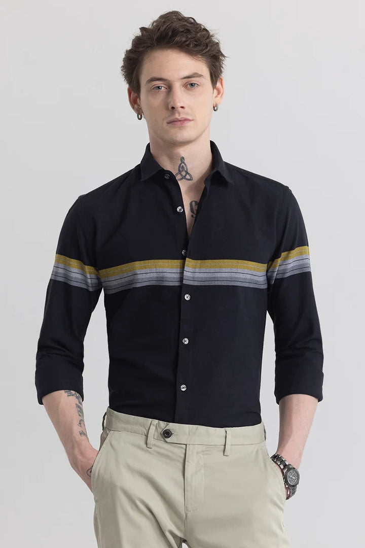 Stripelush Signature Black Stripe Shirt