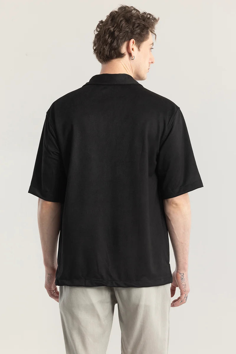 Chilluxe Urban Black Oversized Shirt