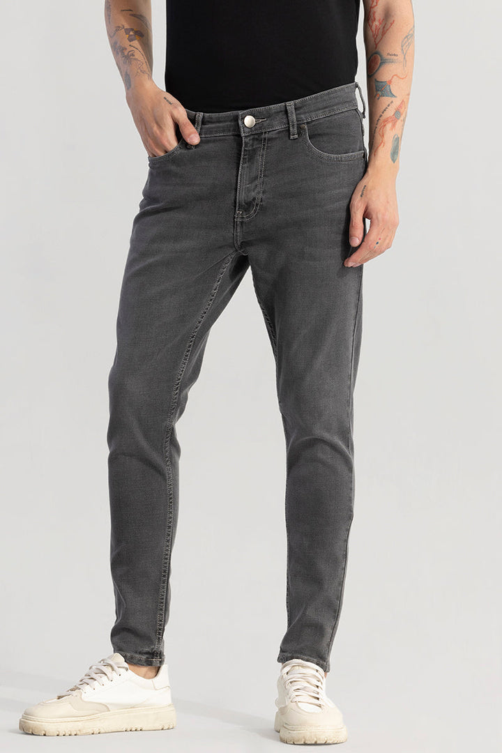 Polished Rocco Iron Grey Skinny Fit Jeans