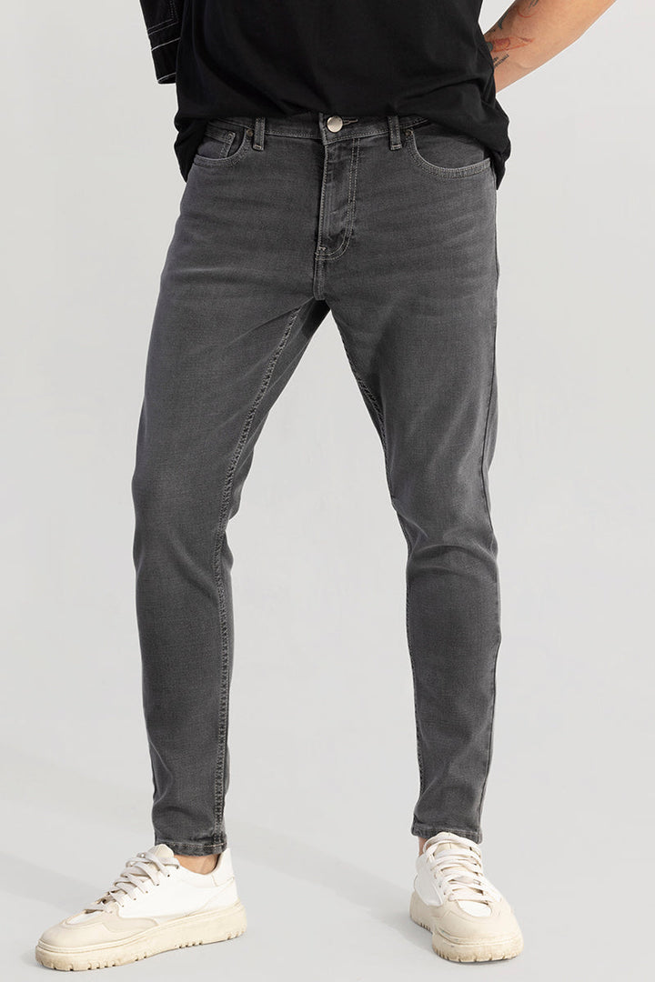 Polished Rocco Iron Grey Skinny Fit Jeans