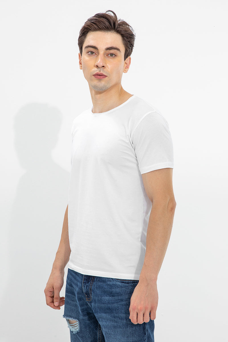 White Untamed Edge T-Shirt