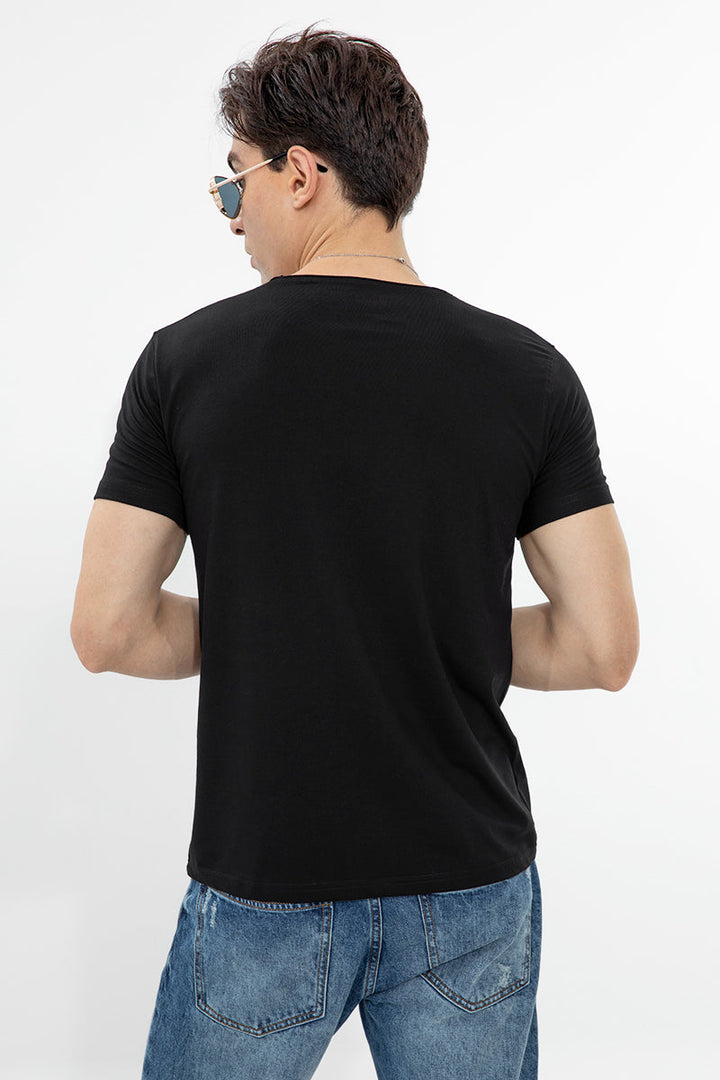 Black Untamed Edge T-Shirt