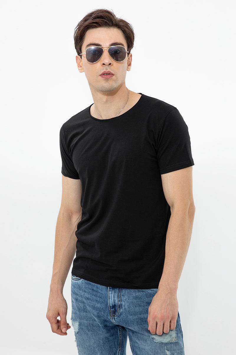 Black Untamed Edge T-Shirt