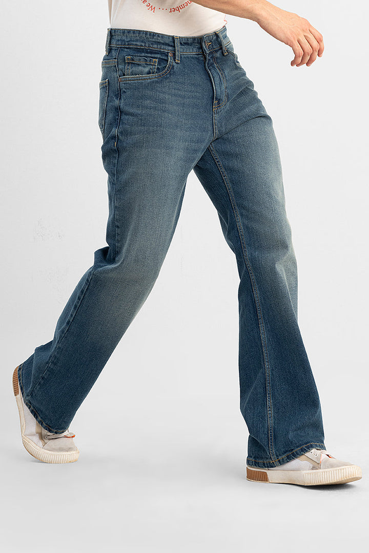 Cityscape Grunge Bootcut Jeans