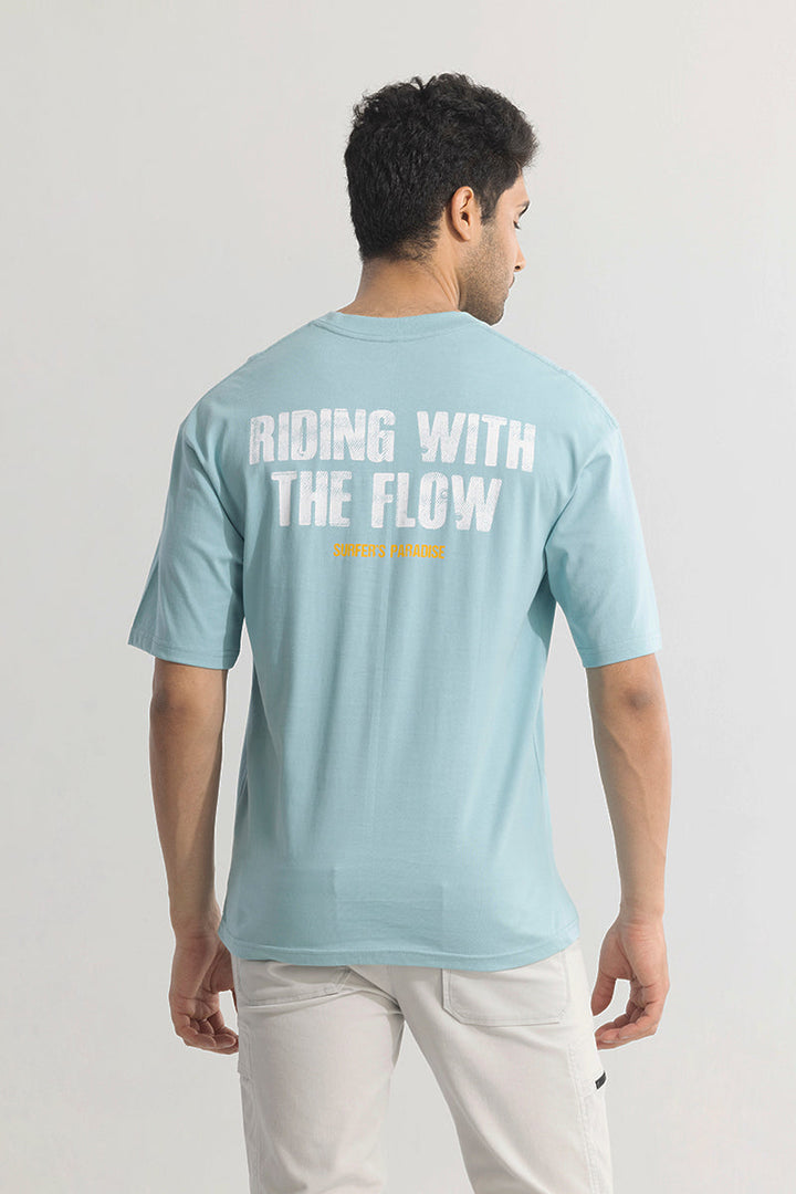 Flowing River Blue Comfort T-Shirt