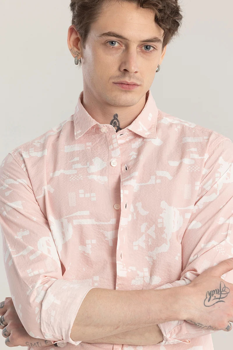 Versatile Pixelique Pink Shirt